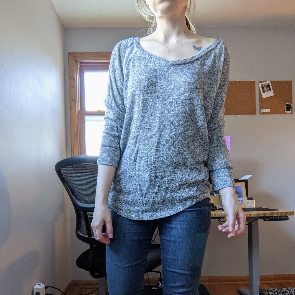 Mudd Grey Sweater